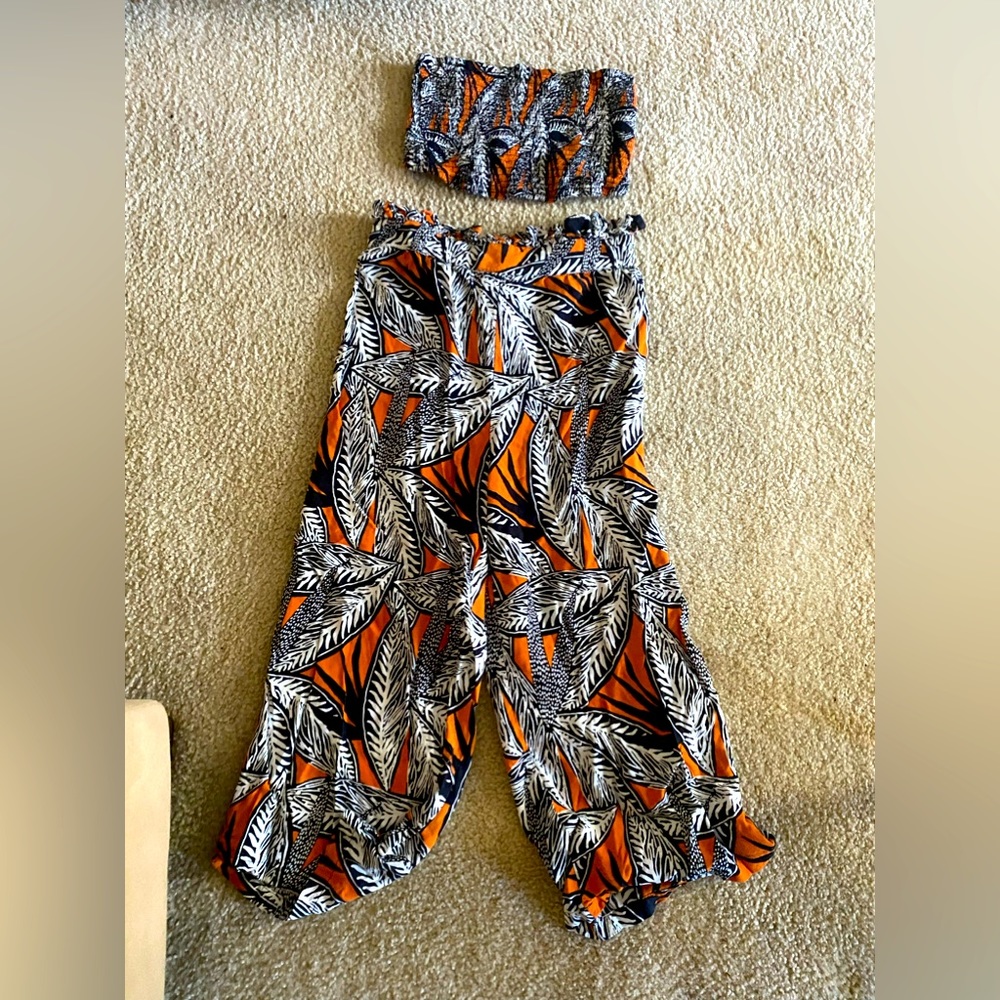 Two piece summer outfit